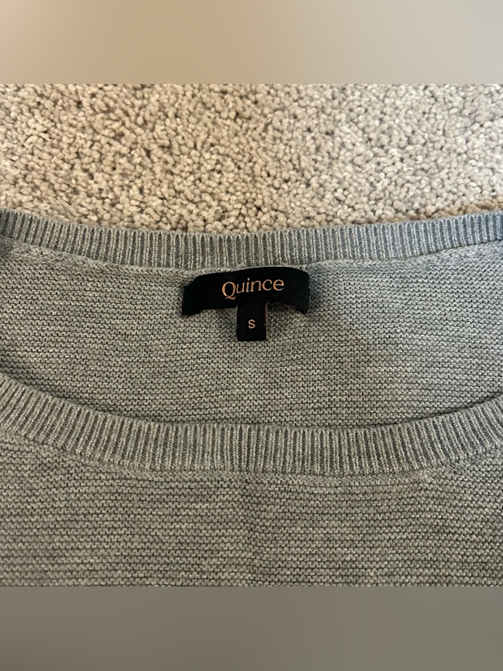 Quince dolman sleeve sweater - gray - Picture 6 of 7